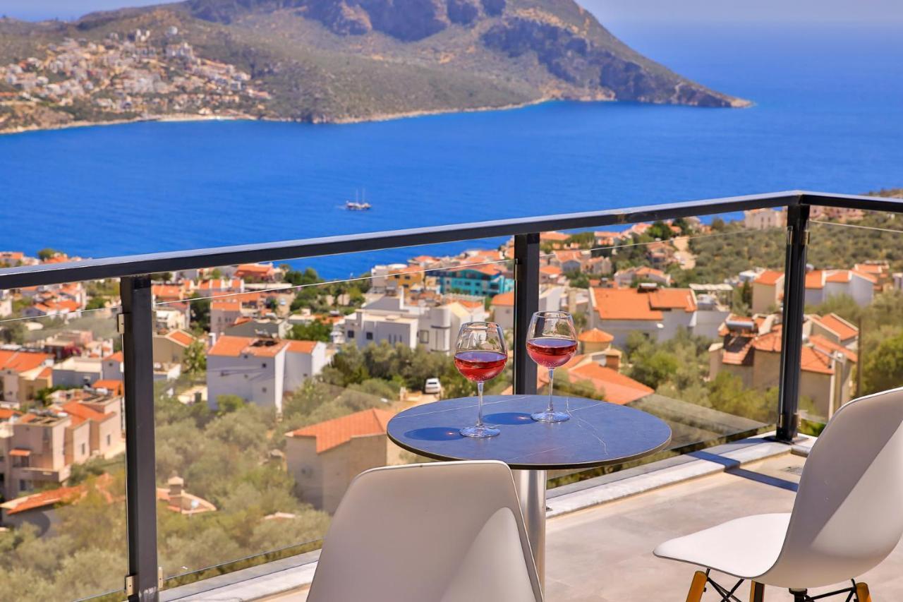 Luxury 5 Bedroom Villa With Heated Infinity Pool & Amazing Sea Views Kas Exterior photo
