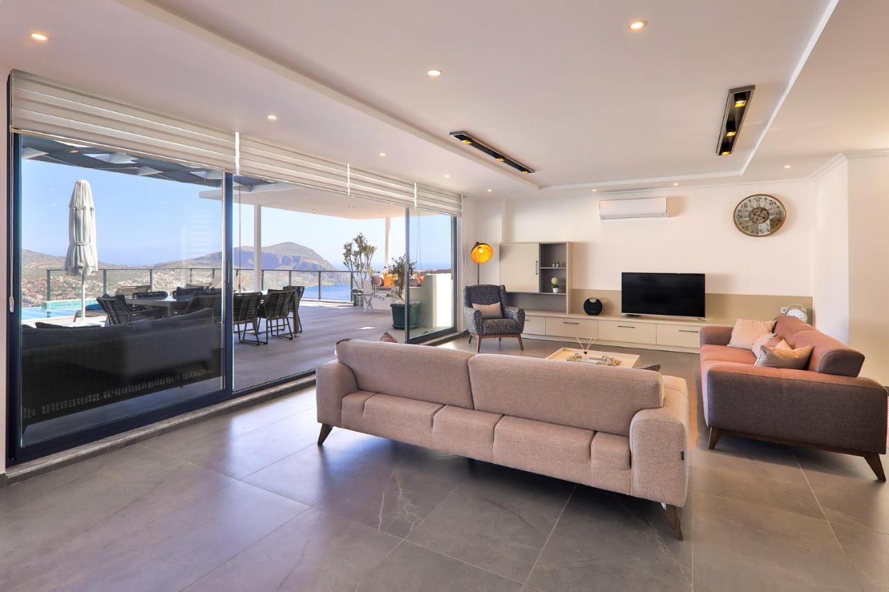 Luxury 5 Bedroom Villa With Heated Infinity Pool & Amazing Sea Views Kas Exterior photo