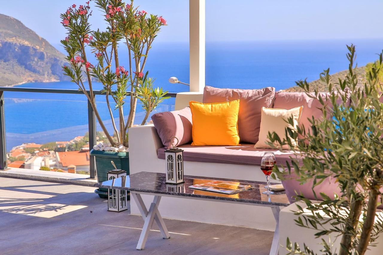 Luxury 5 Bedroom Villa With Heated Infinity Pool & Amazing Sea Views Kas Exterior photo