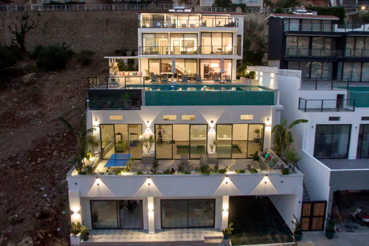 Luxury 5 Bedroom Villa With Heated Infinity Pool & Amazing Sea Views Kas Exterior photo