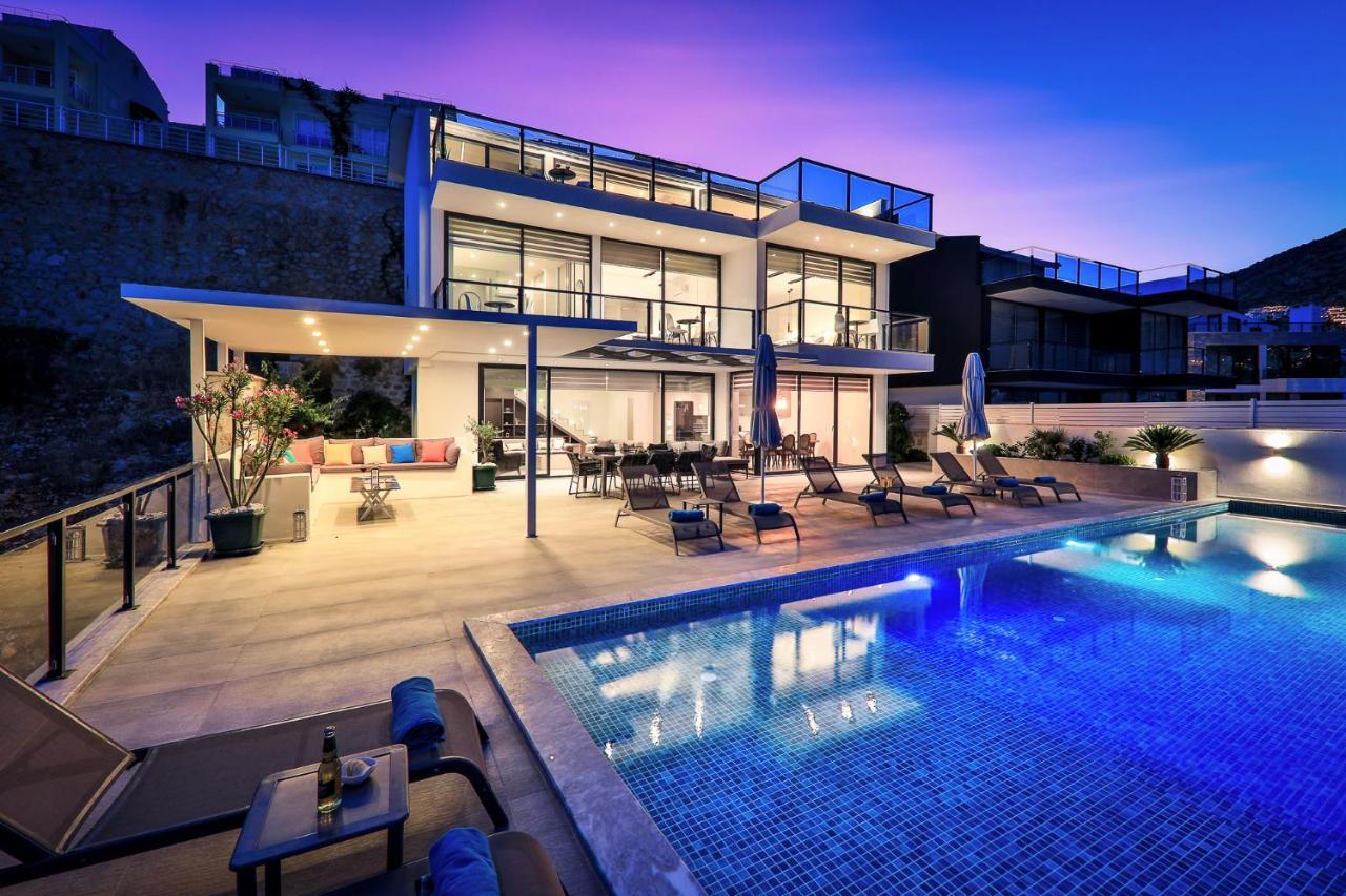 Luxury 5 Bedroom Villa With Heated Infinity Pool & Amazing Sea Views Kas Exterior photo