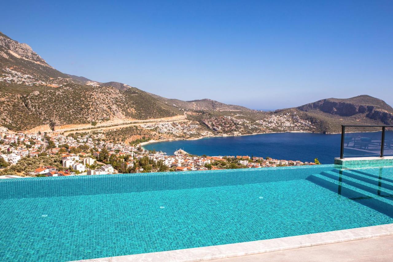 Luxury 5 Bedroom Villa With Heated Infinity Pool & Amazing Sea Views Kas Exterior photo