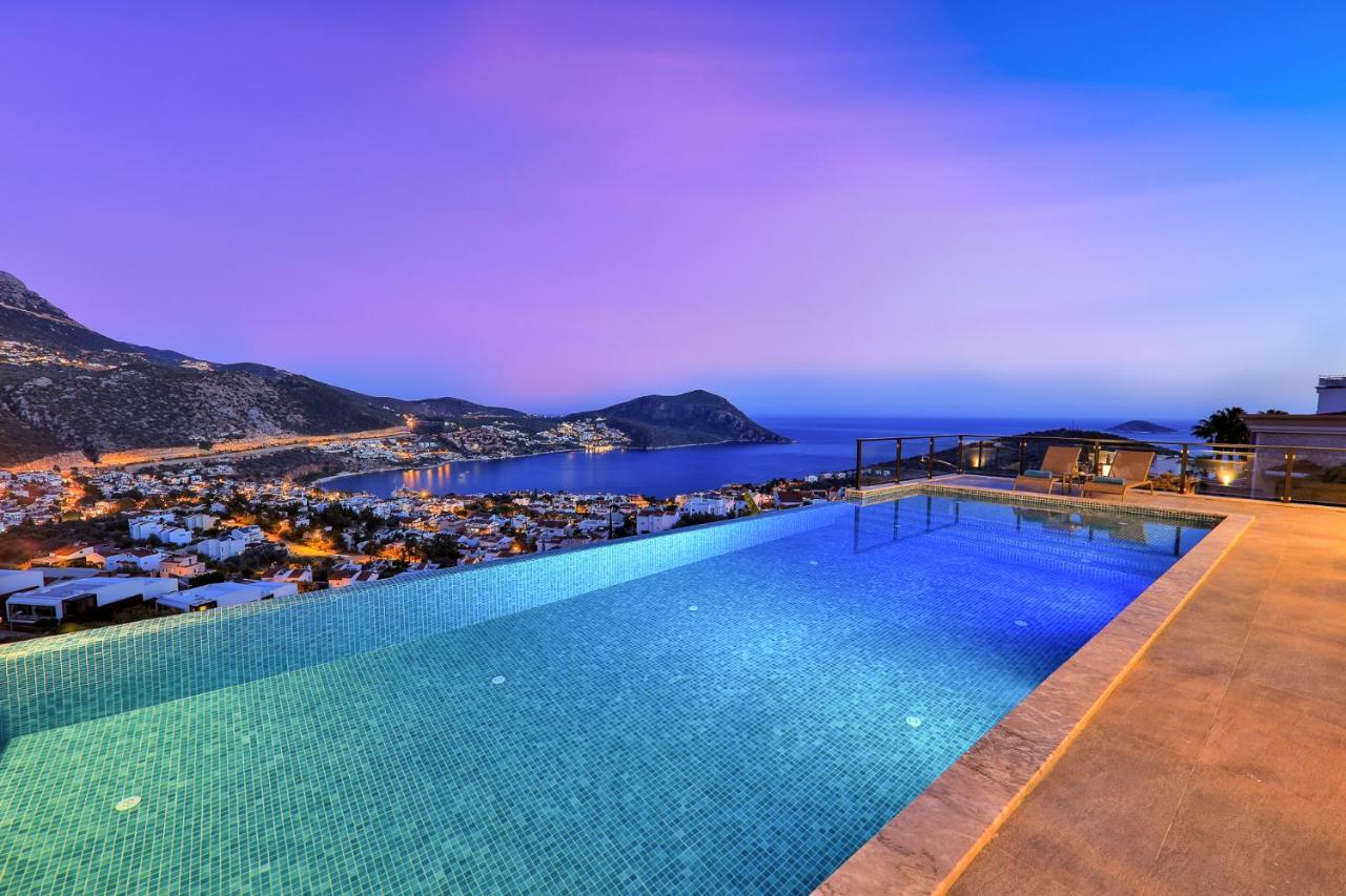 Luxury 5 Bedroom Villa With Heated Infinity Pool & Amazing Sea Views Kas Exterior photo