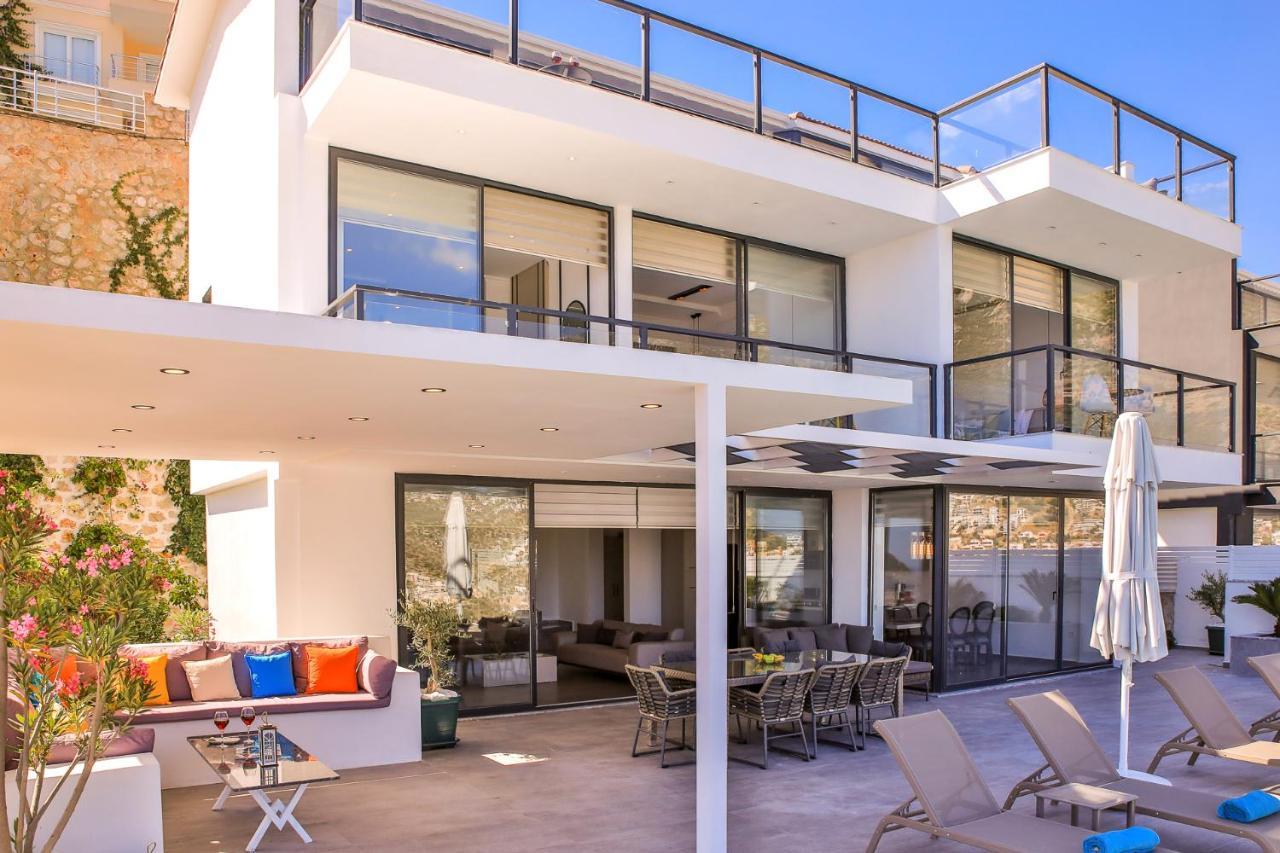 Luxury 5 Bedroom Villa With Heated Infinity Pool & Amazing Sea Views Kas Exterior photo