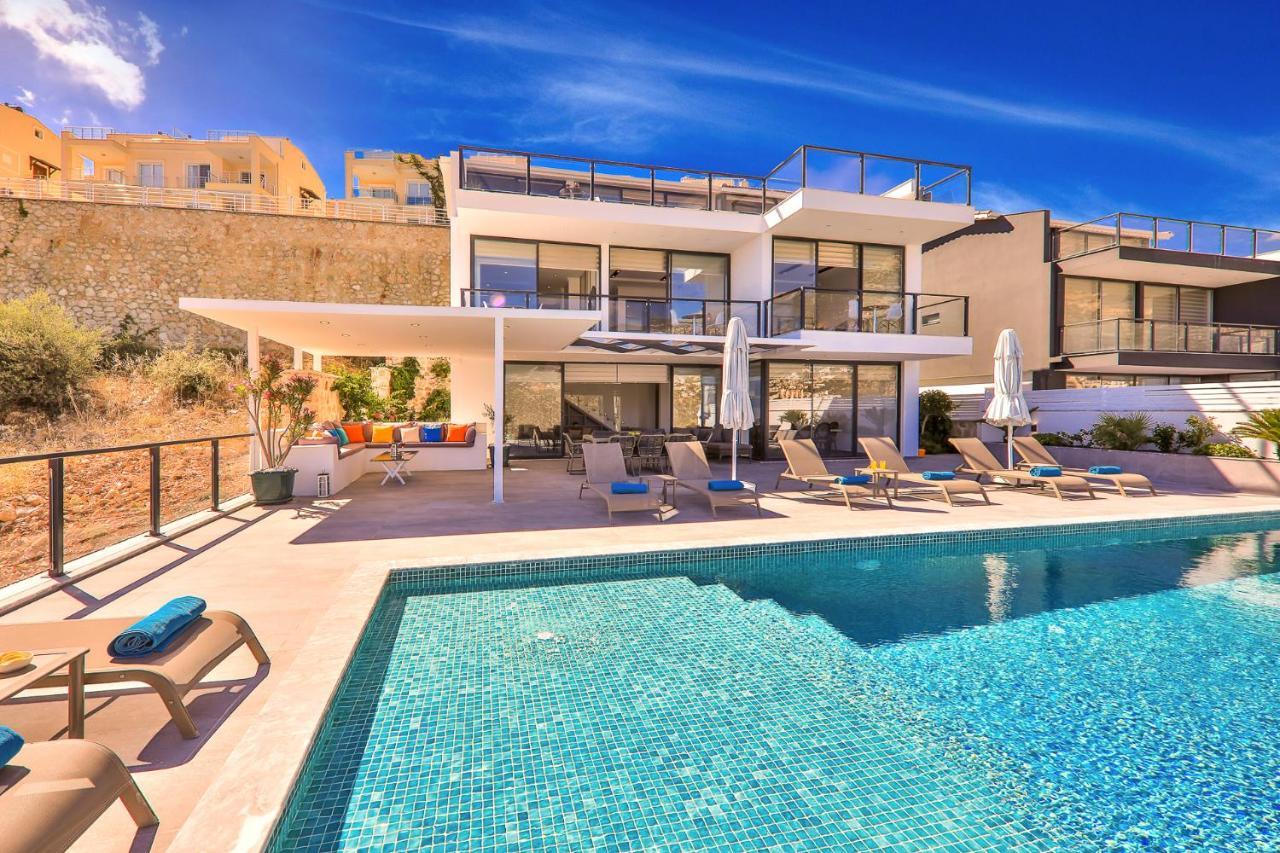 Luxury 5 Bedroom Villa With Heated Infinity Pool & Amazing Sea Views Kas Exterior photo