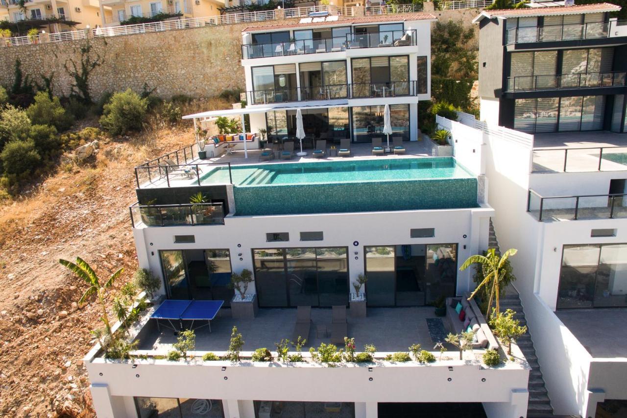 Luxury 5 Bedroom Villa With Heated Infinity Pool & Amazing Sea Views Kas Exterior photo