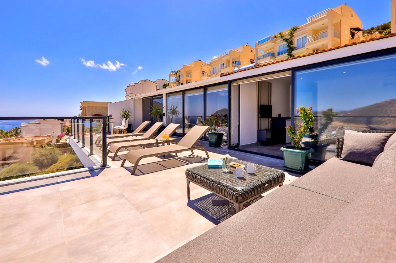Luxury 5 Bedroom Villa With Heated Infinity Pool & Amazing Sea Views Kas Exterior photo