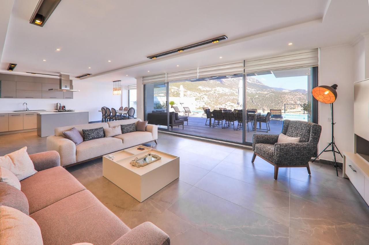 Luxury 5 Bedroom Villa With Heated Infinity Pool & Amazing Sea Views Kas Exterior photo