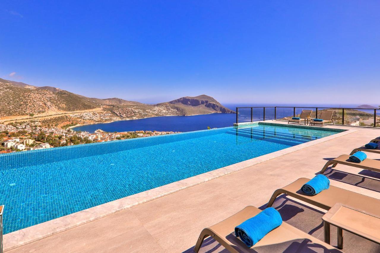 Luxury 5 Bedroom Villa With Heated Infinity Pool & Amazing Sea Views Kas Exterior photo