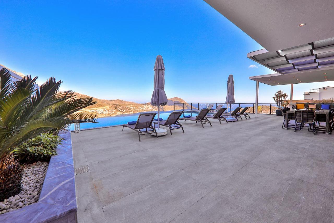 Luxury 5 Bedroom Villa With Heated Infinity Pool & Amazing Sea Views Kas Exterior photo